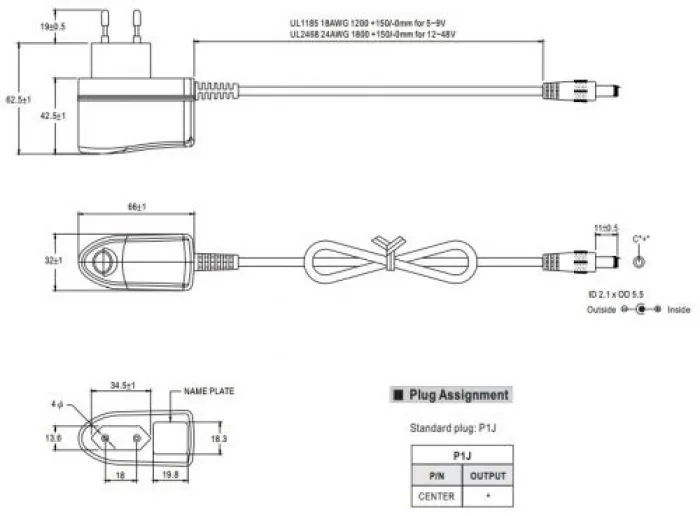 Mean Well GS06E-11P5A