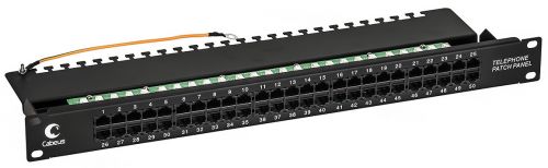 

Патч-панель Cabeus PL-50-TEL-Dual, PL-50-TEL-Dual