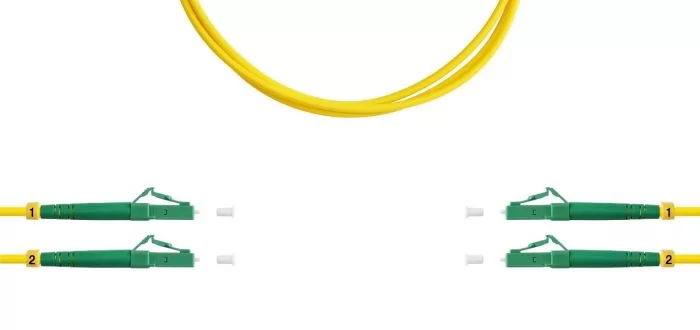 TELCORD ШОС-2x3.0-2LC/A-2LC/A-SM-30м-LSZH-YL