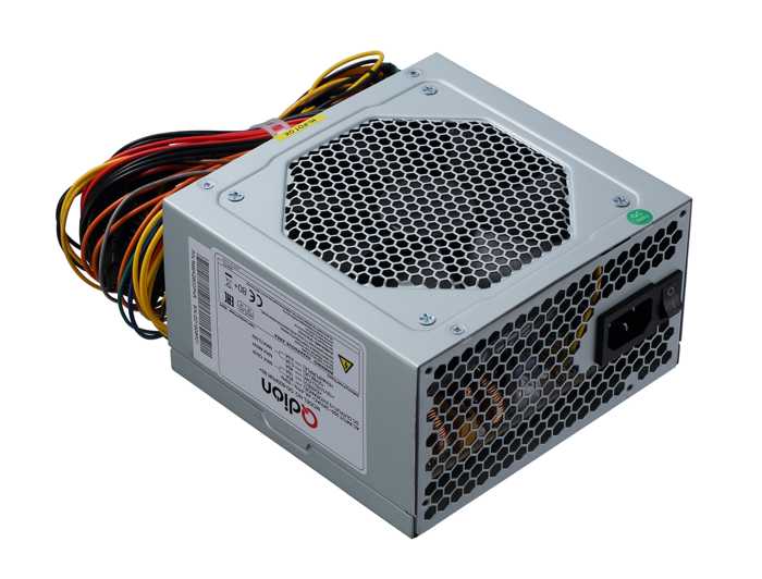 

Блок питания ATX Qdion QD-600PNR 80+ 600W (ATX 2.3, 80+, 120mm fan), QD-600PNR 80+