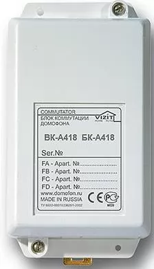 VIZIT БК-A418