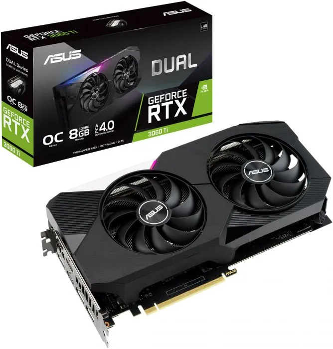 фото ASUS GeForce RTX 3060 Ti DUAL (DUAL-RTX3060TI-8G-V2)