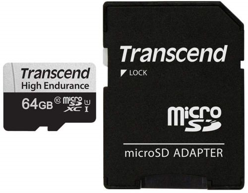 

Карта памяти 64GB Transcend TS64GUSD350V, TS64GUSD350V