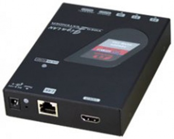 Блок Rextron NVXM-130L передающий видео стены , HDMI (1920 x 1200), Giga LAN, IR, P-t-P 100м, Hub 600м