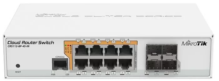 Mikrotik CRS112-8P-4S-IN