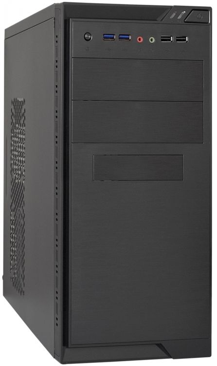 

Корпус mATX Exegate MA-372UX EX283237RUS minitower, UN450, 120mm 2*USB+2*USB3.0, Audio, black, MA-372UX