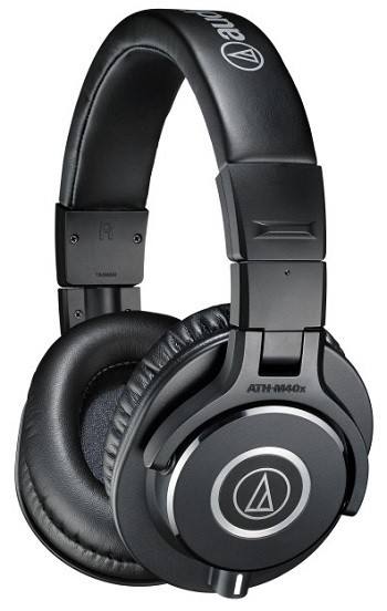 

Наушники Audio-Technica ATH-M40X 15–24000 Гц, черные, 35 Ом, ATH-M40X