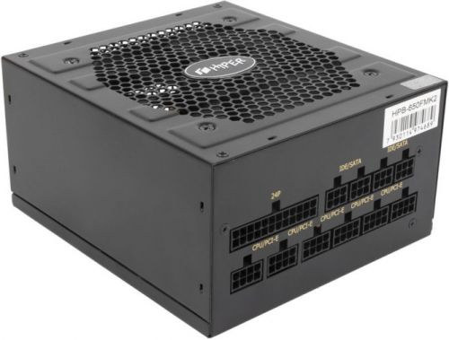 

Блок питания ATX HIPER HPB-650FMK2, HPB-650FMK2