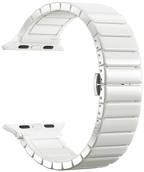 

Ремешок на руку Lyambda LIBERTAS DS-APG-06-44-WH керамический для Apple Watch 42/44 mm white, LIBERTAS