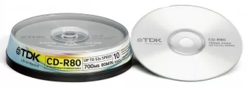 TDK CD-R80SCA10-L