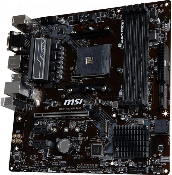 фото MSI B450M PRO-VDH PLUS