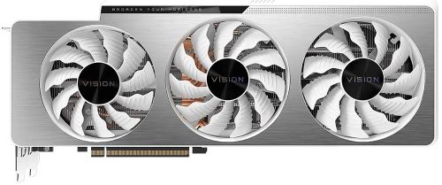 Видеокарта PCI-E GIGABYTE GeForce RTX 3080 VISION OC (GV-N3080VISION OC-10GD 2.0) 10GB GDDR6X 320bit 8nm 1440/19000MHz 2*HDMI/3*DP RTL GeForce RTX 3080 VISION OC (GV-N3080VISION OC-10GD 2.0) - фото 3
