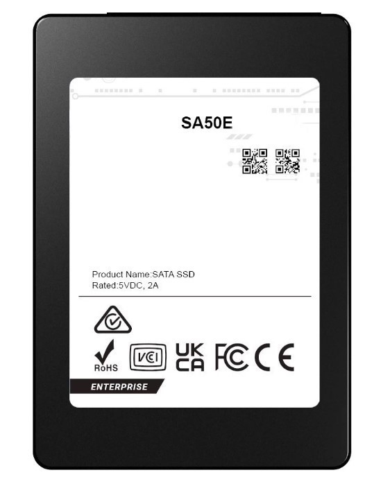 

Накопитель SSD 2.5'' Phison S1201K00960GE021T2800 SA50E 960GB, 3D TLC 530/500MB/s 98K/77K IOPS, OEM, S1201K00960GE021T2800