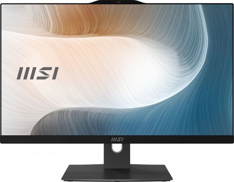 Моноблок 23.8'' MSI Modern AM242P 1M-1031XRU 9S6-AE0721-1031 5 120U/8GB/512GB SSD/Intel Graphics/1920x1080/GBitEth/WiFi/BT/Cam/kbd/mouse/noOS/black