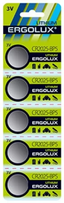 фото Ergolux CR2025-BP5