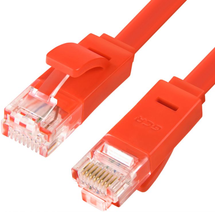 Кабель патч-корд U/UTP 6 кат. 1м GCR GCR-LNC624-1.0m ,15155,красный, позолоч. контакты, 30 AWG, Premium ethernet high speed 10 Гбит/с, RJ45, T568B gigabit 2500mbps gaming network card high speed 10 100 1000mbps rj45 ethernet port 2 5gbps desktop pci e adapter for win7 8 10
