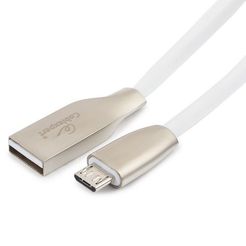 

Кабель интерфейсный USB 2.0 Cablexpert CC-G-mUSB01W-3M, CC-G-mUSB01W-3M