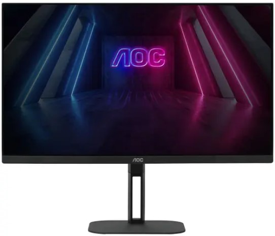 Монитор 27" AOC Q27V5C 2560x1440, IPS, 16:9, 1ms, 300cd/m2, 178°/178°, 1000:1, HDMI, DP, USB-C, 4*USB 3.2, black