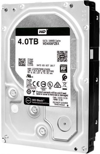 Жесткий диск 4TB SATA 6Gb/s Western Digital WD4005FZBX 3.5
