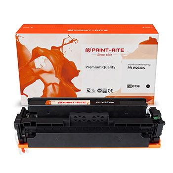 Картридж Print-Rite PR-W2030A лазерный TFHBKOBPU1J W2030A черный (2400стр.) для HP Color LaserJet M454dn Pro/479 - фото 1