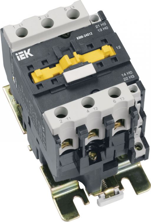 

Контактор IEK KKM31-040-230-11 КМИ-34012 40А 230В/АС3 1НО+1НЗ, KKM31-040-230-11