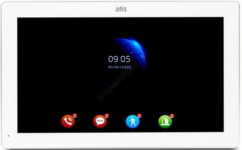 Видеодомофон ATIS AD-1080FHD White