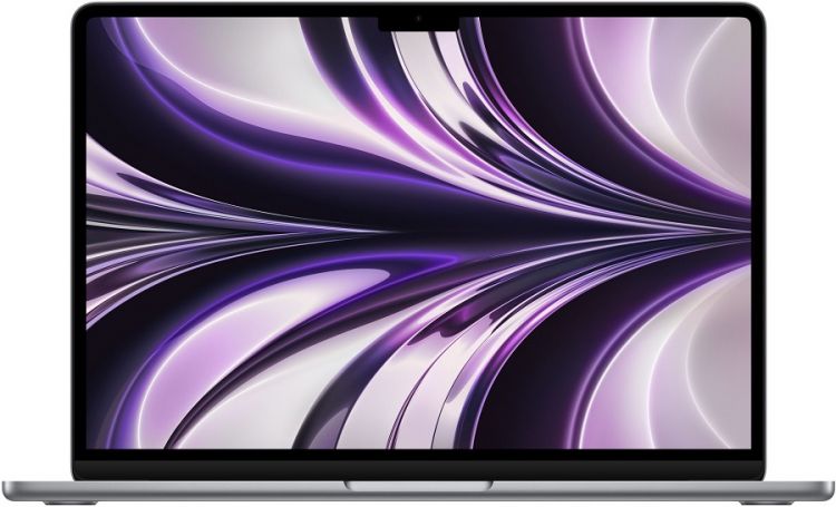 Ноутбук 13.6'' Apple MacBook Air (2022) MLXW3 M2 8C CPU, 8C GPU, 8GB, 256GB, Space Grey, клавиатура русская