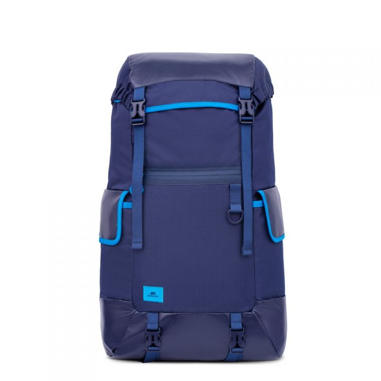 Рюкзак Riva 5361 17.3", синий, полиуретан, женский дизайн