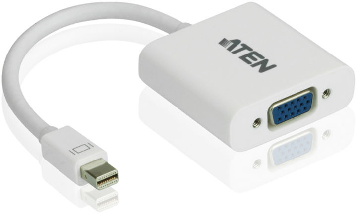 

Конвертер Aten VC920-AT Mini DisplayPort=>VGA, Mini DisplayPort>HD-DB15, Male>Female, без БП, VC920-AT