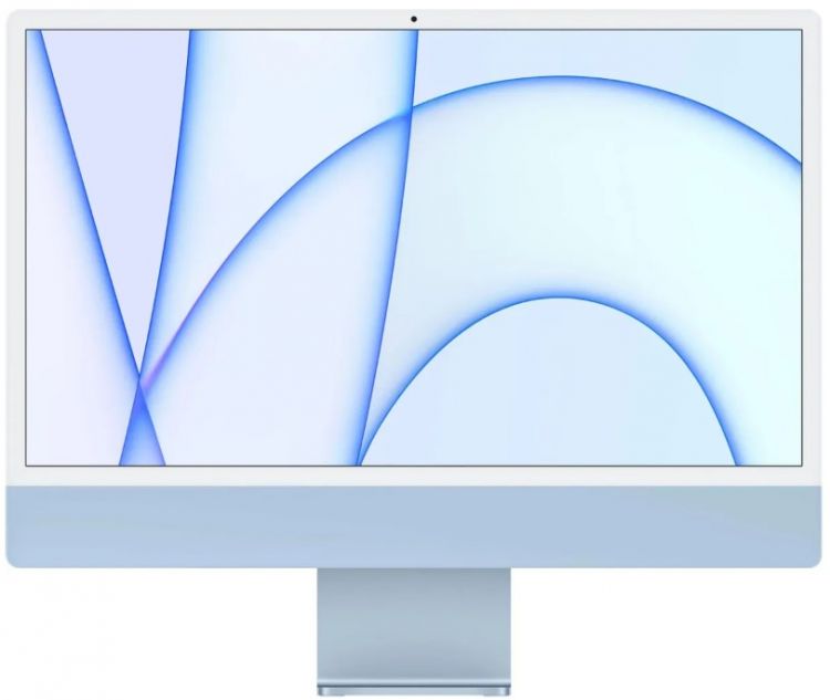 

Моноблок 24'' Apple Imac 24 (2023) (MQRC3LL/A) with Retina 4.5K display: M3 chip with 8‑core CPU and 8‑core GPU, 8GB, 256GB SSD - Blue, Imac 24 (2023)