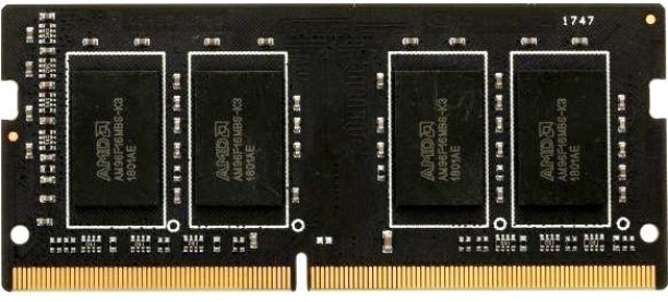 

Модуль памяти SODIMM DDR4 16GB AMD R9416G3000S2S-UO PC4-24000 3000MHz CL16 1.2V Bulk/Tray, R9416G3000S2S-UO