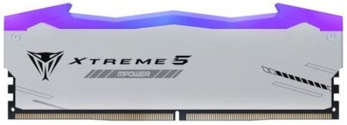 

Модуль памяти DDR5 48GB (2*24GB) Patriot Memory PVXR548G60C30KM Viper Xtreme 5 RGB MPOWER PC5-48000 6000MHz CL30 1.35V XMP, EXPO, радиатор, PVXR548G60C30KM