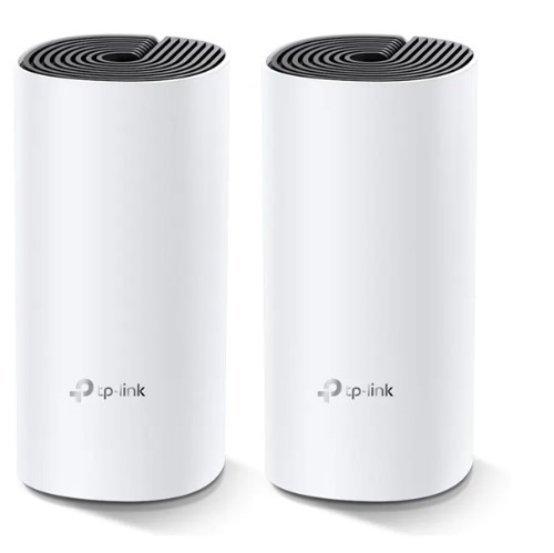 

Точка доступа TP-LINK Deco E4(2-pack) AC1200, 802.11a/b/g/n/ac, 2.4/5ГГц, 300/867Мбит/с, 2xLAN, 2 встр.антенны, комплект 2шт., Deco E4(2-pack)