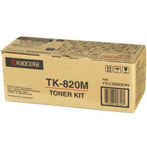 

Тонер-картридж Kyocera TK-820M, TK-820M