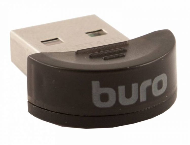 цена Адаптер Bluetooth Buro BU-BT40B BT 4.0+EDR class 1.5 20м черный