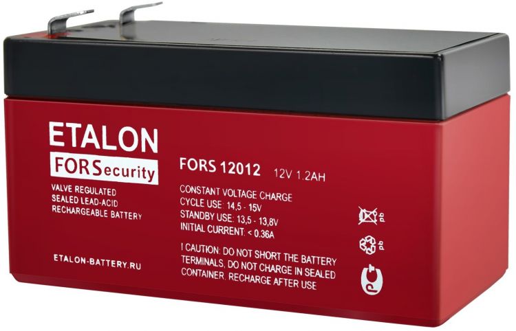 Аккумулятор ETALON FORS 12012 12В 1,2Ач