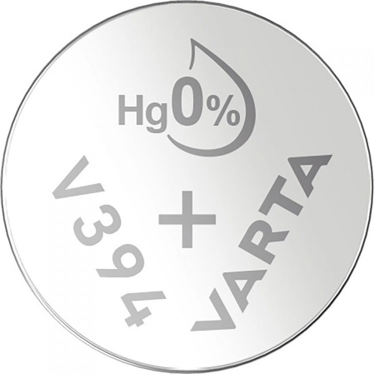 

Батарейка Varta 394 (SR936SW) BL1 Silver Oxide 1.55V (1/10/100), 394 (SR936SW)