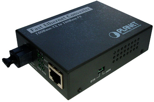 

Медиа-конвертер WDM Planet FT-806B20 10/100Base-TX to 100Base-FX (WDM TX:1550nm, SM) Bridge Media Converter -20km, FT-806B20