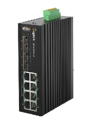 

Коммутатор управляемый Wi-Tek SP3012FM-L2 v2 промышленный L2, PoE BT, 8GE+4SFP 2,5Gb, SP3012FM-L2 v2