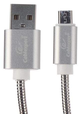 

Кабель интерфейсный USB 2.0 Cablexpert CC-G-mUSB02S-0.5M AM/microB, серия Gold, длина 0.5м, серебро, блистер, CC-G-mUSB02S-0.5M