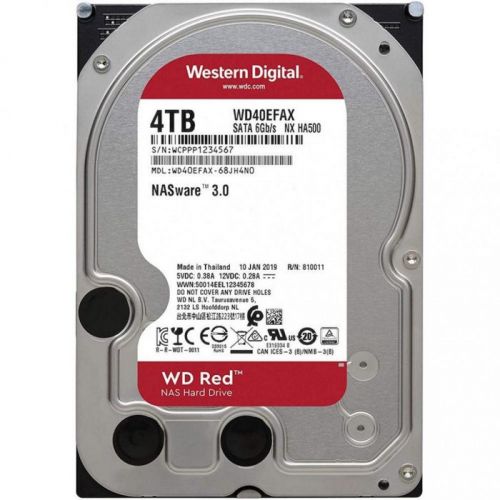 Жесткий диск 4TB SATA 6Gb/s Western Digital WD40EFAX WD Red 3.5