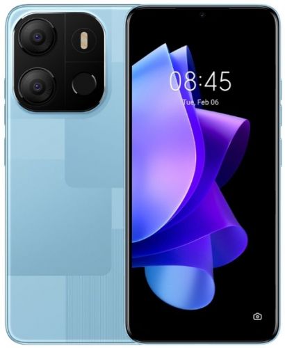 Смартфон TECNO POP 7 2/64GB TECNO BF6 2+64 CAPRI BLUE Capri Blue, цвет голубой