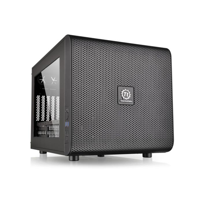 

Корпус mATX Thermaltake Core V21 CA-1D5-00S1WN-00 черный, без БП, с окном, 2xUSB 3.0, Audio, Core V21