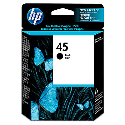 Картридж HP 45 51645AE black для DJ 710/850/820Cxi/870Cxi/895/950/1600/1180/1120/1125/970Cxi/980