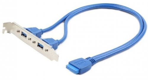 Планка Gembird CC-USB3-RECEPTACLE в сист. блок 2xUSB 3.0/20pin мат.платы