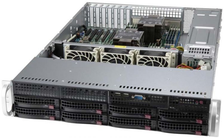 

Серверная платформа 2U Supermicro SYS-620P-TRT 2*LGA4189, C621A, 16*DDR4(3200), 8*3.5" HS, M.2, 6*PCIE, 2*10Glan, VGA, 2*COM, 4*USB 3.0, 2*1200W, SYS-620P-TRT