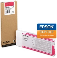 

Картридж Epson C13T606B00 для принтера Stylus Pro 4800 (220ml) magenta, C13T606B00