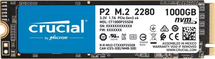 фото Crucial CT1000P2SSD8