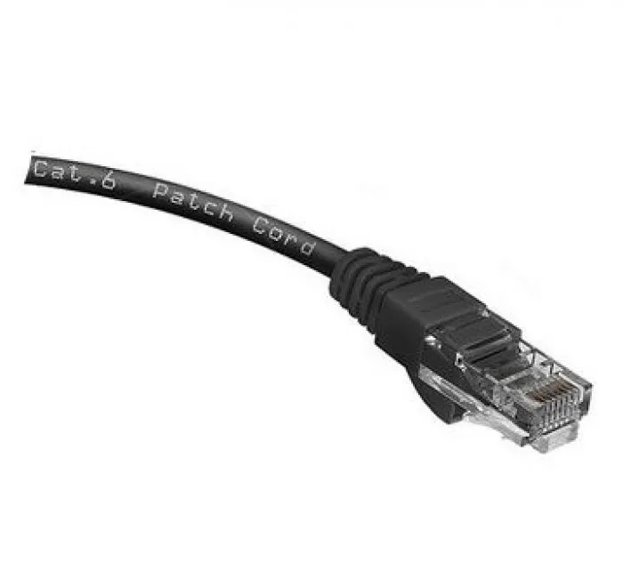 Cabeus PC-UTP-RJ45-Cat.6-0.3m-BK-LSZH