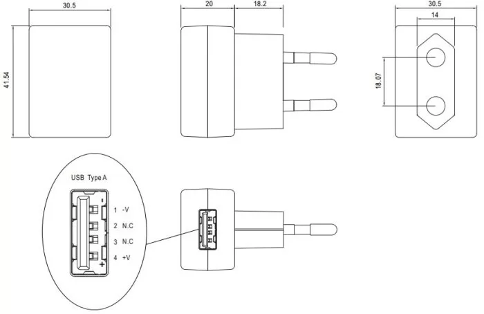 Mean Well GS05E-USB